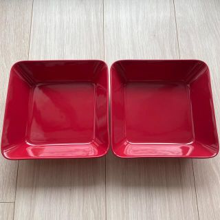 イッタラ(iittala)のiittala / Teema スクエアプレート　大　16×16cm 2枚(食器)