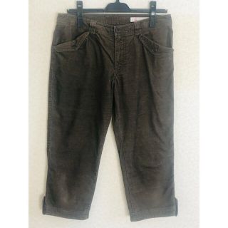 メルローズ(MELROSE)の【美品】MELROSE七部丈コーデュロイパンツ(カジュアルパンツ)