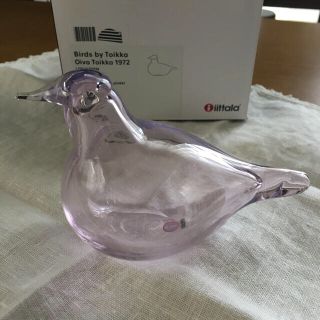 イッタラ(iittala)のイッタラ  バード  リトルターン　ペールピンク(置物)