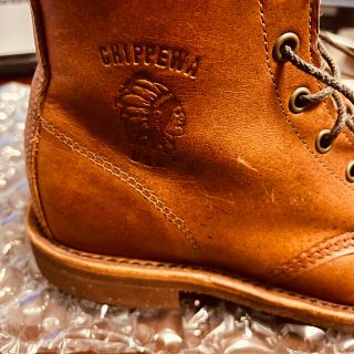 チペワ(CHIPPEWA)の90s USA製 Chippewaチペワ 97062 71/2D プレーンブーツ(ブーツ)