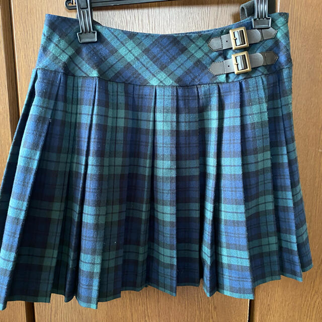 チェックスカート　制服スカート レディースのスカート(ミニスカート)の商品写真