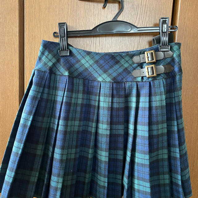 チェックスカート　制服スカート レディースのスカート(ミニスカート)の商品写真