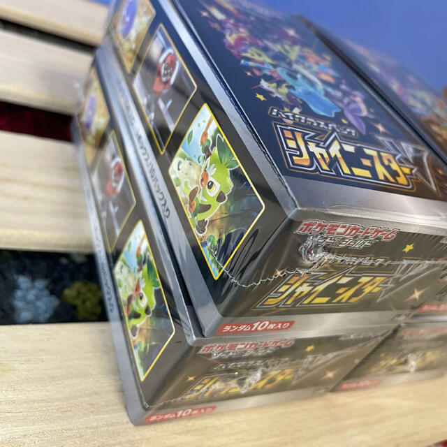 新作モデル ポケモンカード 未開封 シュリンク付き 4BOX シャイニースターV ポケモンカードゲーム - tin.ipb.ac.id