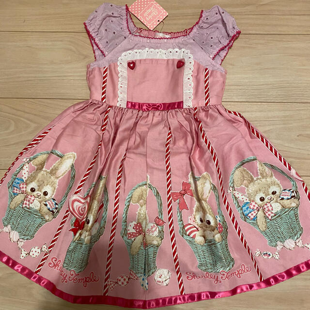 専用　シャーリーテンプル　110  バニーバスケットワンピース他2セットおまとめキッズ服女の子用(90cm~)