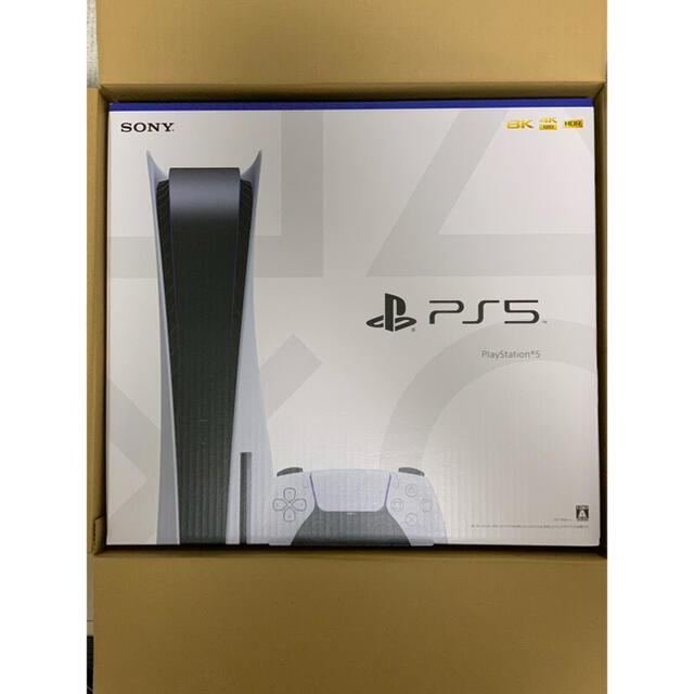 PlayStation(プレイステーション)のPS5 PlayStation5 新型 新品未開封 エンタメ/ホビーのゲームソフト/ゲーム機本体(家庭用ゲーム機本体)の商品写真