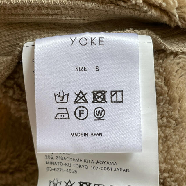 YOKE PIPING WIDE PARKA ヨーク　パーカー