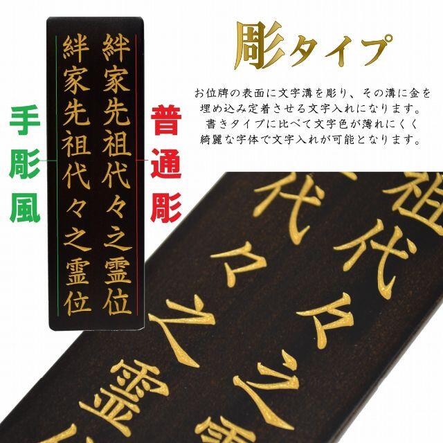 勝美塗位牌 4.5寸 1名分文字入れ無料 高級職人仕上げ www ...