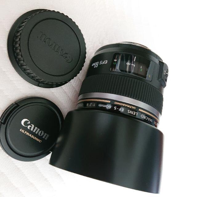 カメラCanon キャノン EFS 60mm f/2.8 Macro USM