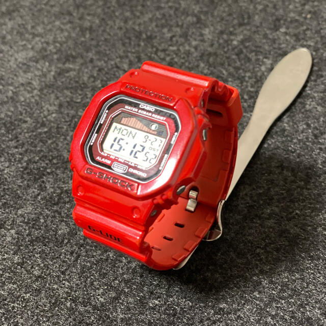 CASIO G-SHOCK 腕時計 GLX-5600 G-LIDE 希少レッド