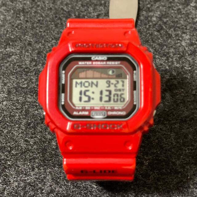 CASIO G-SHOCK 腕時計 GLX-5600 G-LIDE 希少レッド