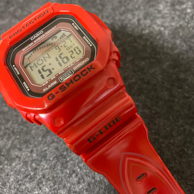 CASIO G-SHOCK 腕時計 GLX-5600 G-LIDE 希少レッド