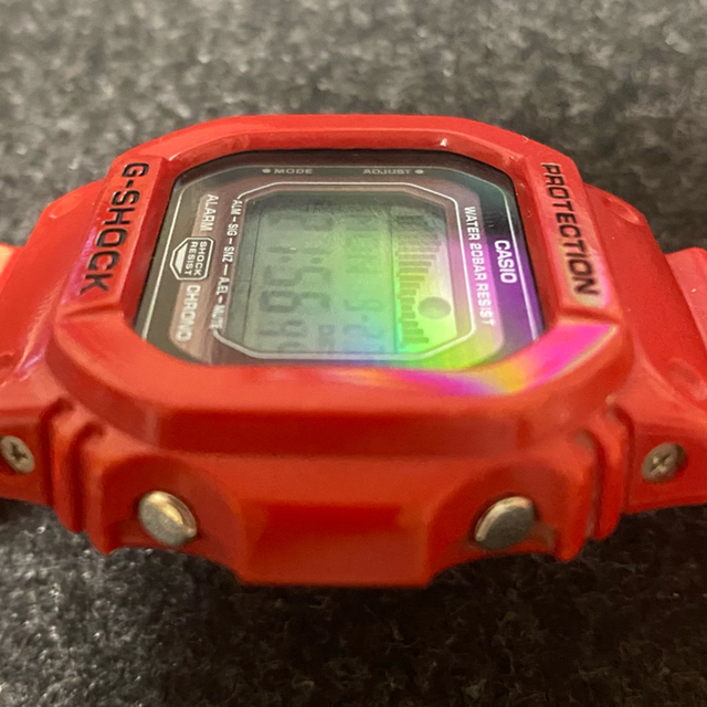 CASIO G-SHOCK 腕時計 GLX-5600 G-LIDE 希少レッド