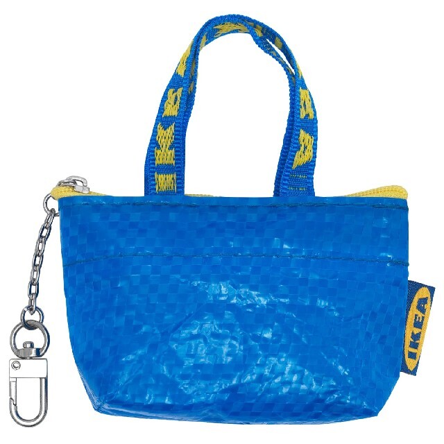 IKEA(イケア)のイケア   青色　ミニバッグ♪イケア　クノーリグ   新品未使用 ブルー1個 レディースのバッグ(エコバッグ)の商品写真