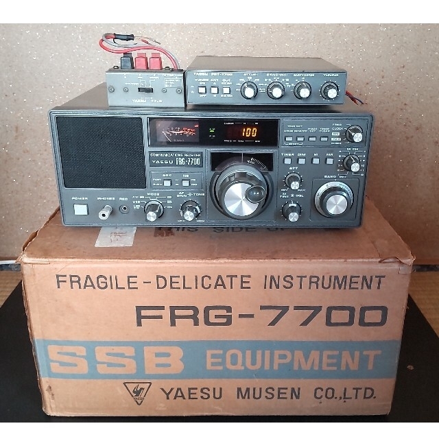FRG-7700 FRT-7700 FF-5 3点セット　YAESU無線機