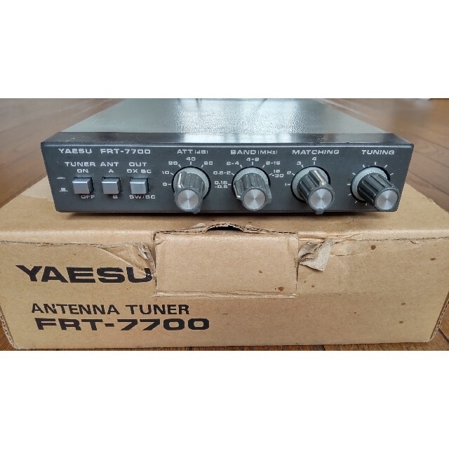 FRG-7700 FRT-7700 FF-5 3点セット YAESU無線機の通販 by R's FRG-7700 FRT-7700 FF-5 3点セット YAESU無線機の通販 by R's