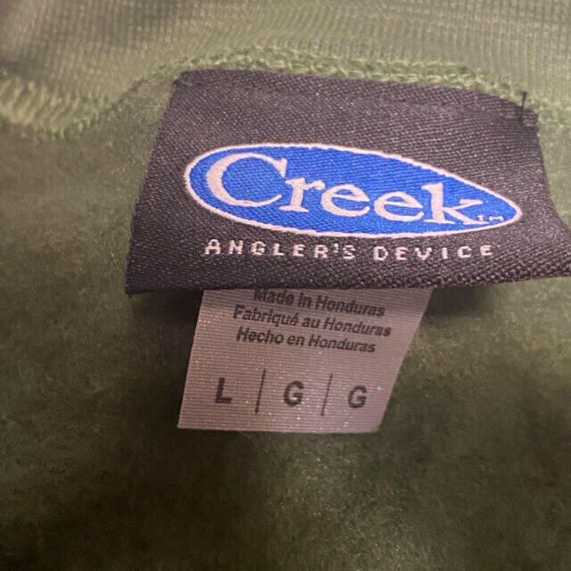 Creek Angler's Device スウェット トレーナー