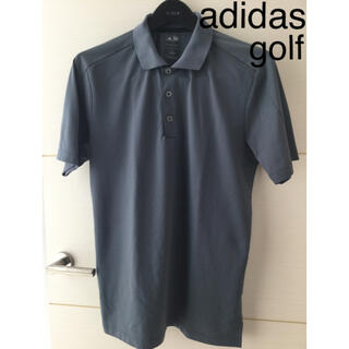 アディダス(adidas)のお値下げ❣️adidas golf メンズ ポロシャツ　グレー　。。(ウエア)