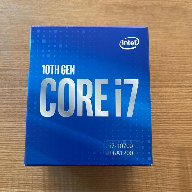 インテルIntel CPU Core i7 10700 BX8070110700