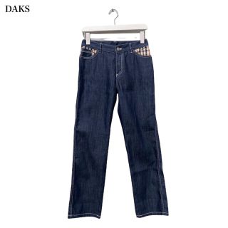 ダックス(DAKS)の【DAKS】チェックデニム パンツ　ダックス(デニム/ジーンズ)