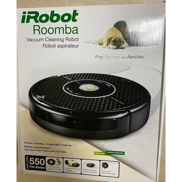 iRobot(アイロボット)のルンバ550 iRobot Roomba スマホ/家電/カメラの生活家電(掃除機)の商品写真