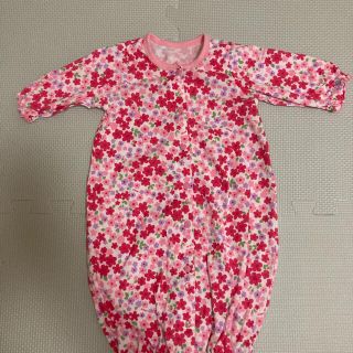 ミキハウス(mikihouse)の美品　ベビー服　ミキハウス　カバーオール　サイズ50-60(カバーオール)