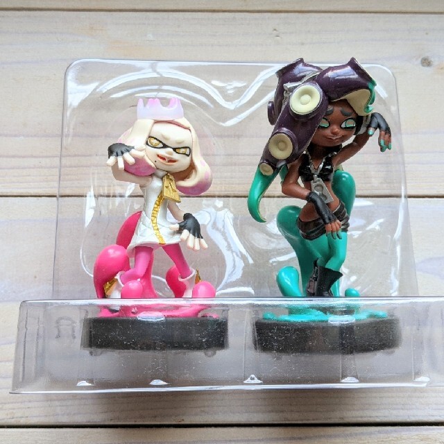 任天堂(ニンテンドウ)の中古品 amiibo スプラトゥーン2 テンタクルズセット ヒメ イイダ エンタメ/ホビーのフィギュア(ゲームキャラクター)の商品写真