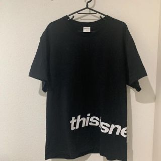 ジーディーシー(GDC)のthisisneverthat  tシャツ　Lサイズ(Tシャツ/カットソー(半袖/袖なし))