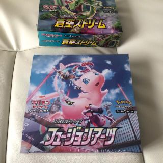 ポケモンカード　フュージョンアーツ　1box　新品未開封シュリンク付き 送料込み(Box/デッキ/パック)