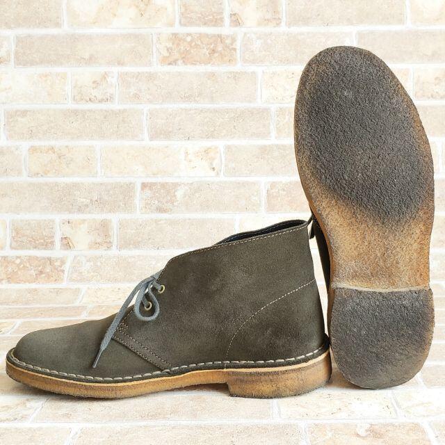 Clarks - クラークス ☆ スエードレザー デザートブーツ UK7 65 Clarks - クラークス ☆ スエードレザー デザートブーツ UK7 65