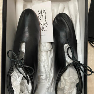 スティーブンアラン(steven alan)のmartiniano ブラック　35.5(ローファー/革靴)