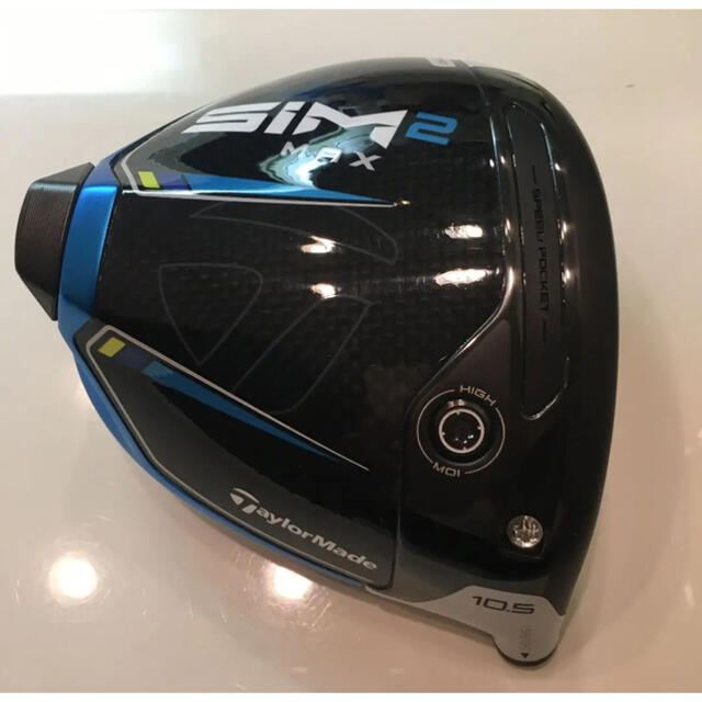 TaylorMade(テーラーメイド)の【正規品・美品】SIM2 MAX ドライバー 10.5 ヘッド単品 スポーツ/アウトドアのゴルフ(クラブ)の商品写真