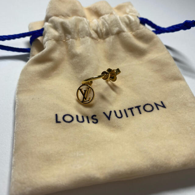 LOUISVUITTON ピアス 片耳 M64859 ゴールド