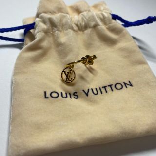 ルイヴィトン(LOUIS VUITTON)のLOUISVUITTON ピアス 片耳 M64859 ゴールド(ピアス)