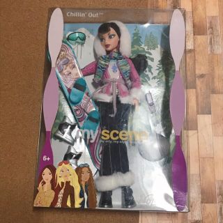 バービー(Barbie)のマテル　Mattel　my scene Nolee バービー人形　スノボ　ドール(ぬいぐるみ/人形)