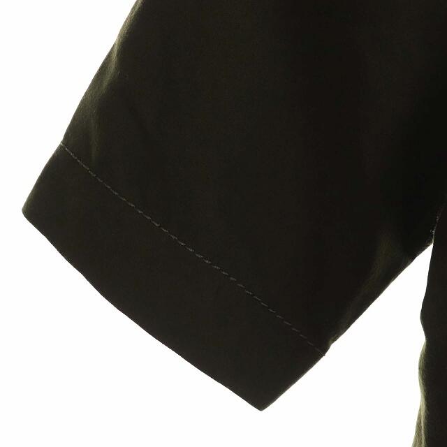 sacai(サカイ)のサカイ 16年製 ポロシャツ 五分袖 ベロア ステッチデザイン 3 L カーキ メンズのトップス(ポロシャツ)の商品写真