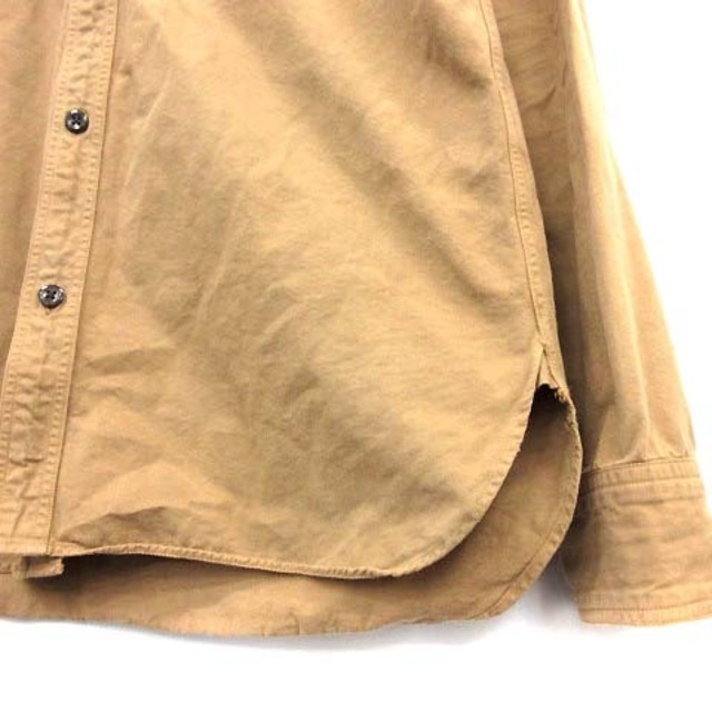 PHIGVEL(フィグベル)のフィグベル PHIGVEL シャツ 長袖 無地 コットン 2 M ベージュ  メンズのトップス(シャツ)の商品写真