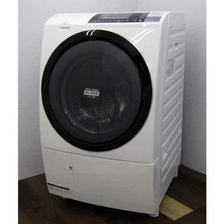 ヒタチ(日立)のさやぴよ 様専用　ドラム式洗濯機　乾燥機　洗10キロ　乾6キロ　風アイロン(洗濯機)