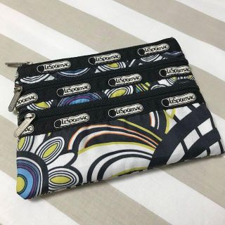 レスポートサック(LeSportsac)のLeSportsac 3zip レスポートジップポーチ(ポーチ)