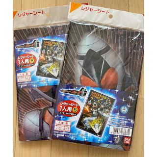 バンダイ(BANDAI)の新品未使用　仮面ライダーフォーゼ　レジャーシート　双子ちゃん(その他)