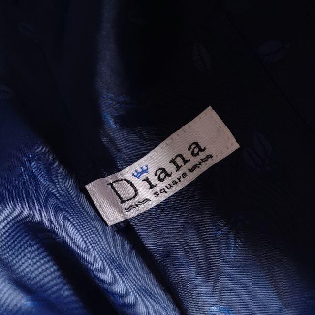 DIANA(ダイアナ)のDIANA　スカートスーツ　レディース　ネイビー/ストライプ レディースのフォーマル/ドレス(スーツ)の商品写真