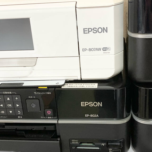 EPSON プリンター　ジャンク EP-802 803 807 774 セット