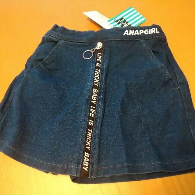 ANAP Kids(アナップキッズ)の☆新品☆ANAP Girlデニムキュロット女の子140 150 キッズ/ベビー/マタニティのキッズ服女の子用(90cm~)(パンツ/スパッツ)の商品写真