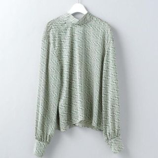 ビューティアンドユースユナイテッドアローズ(BEAUTY&YOUTH UNITED ARROWS)の[タグ付き新品] 6(ROKU) SQUARE DOT PRINT BLOUSE(シャツ/ブラウス(長袖/七分))