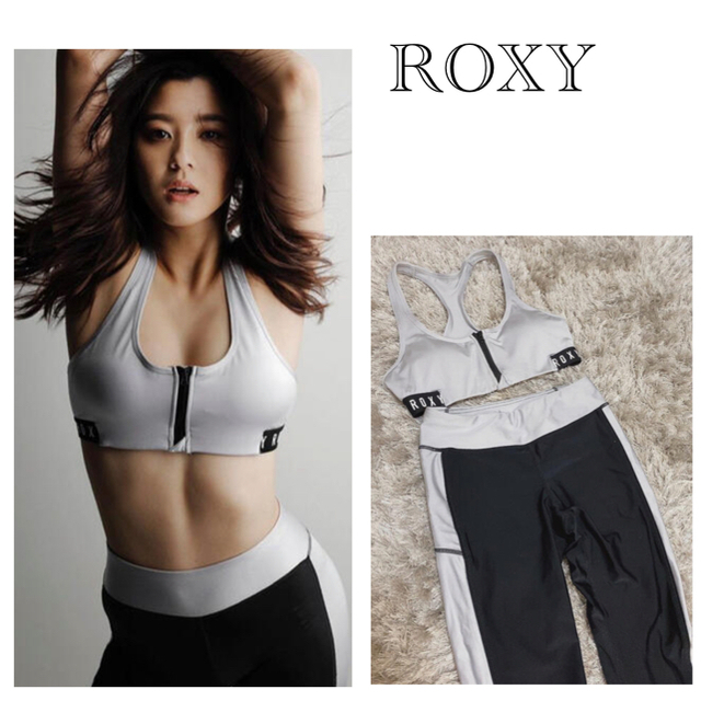 Roxy(ロキシー)の【完売品】ROXY ヨガウェア　トレーニングウェア　朝比奈彩 さん スポーツ/アウトドアのトレーニング/エクササイズ(ヨガ)の商品写真