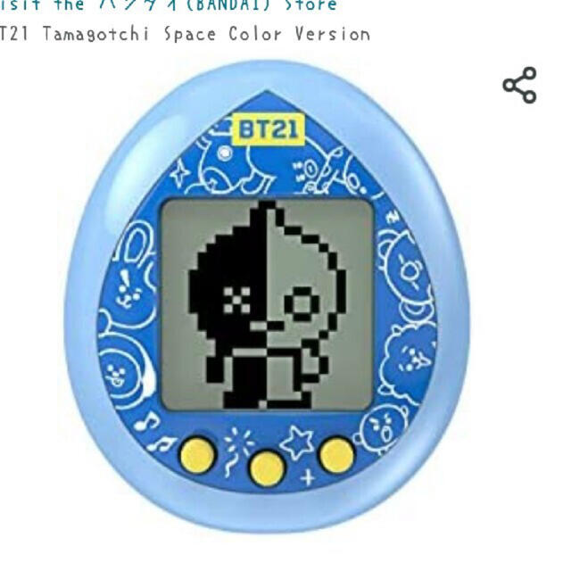 BT21 たまごっち  青　ブルー BTS エンタメ/ホビーのゲームソフト/ゲーム機本体(携帯用ゲーム機本体)の商品写真