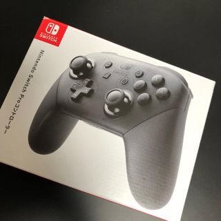 ニンテンドースイッチ(Nintendo Switch)のswitch Proコントローラー　純正(家庭用ゲーム機本体)