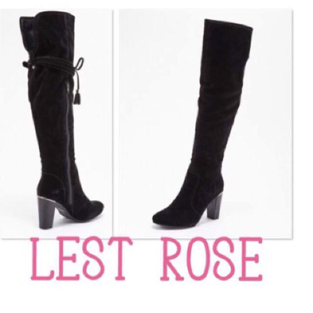 L'EST ROSE(レストローズ)の新品 23.5 24cm LEST ROSE ニーハイブーツ ブーツ レディースの靴/シューズ(ブーツ)の商品写真