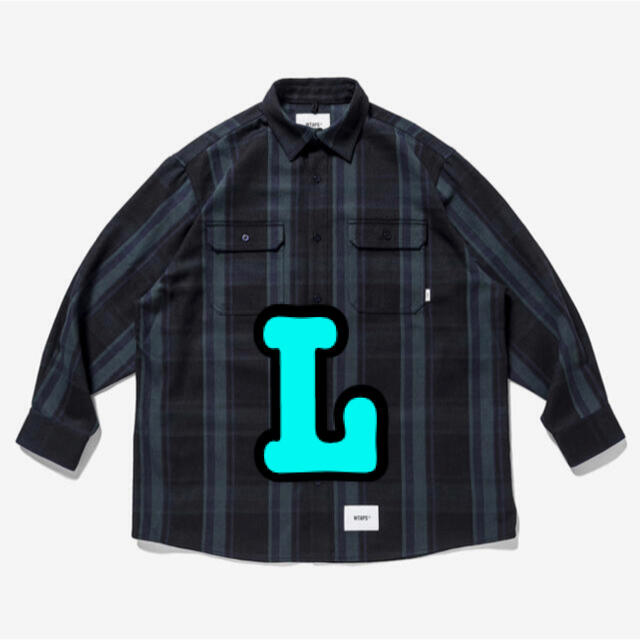 WTAPS DECK / LS / COTTON FLANNEL TEXTILE