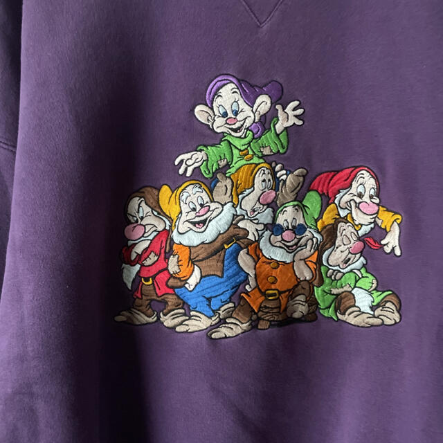 90s 激レア Disney ディズニー スウェット 刺繍 ヴィンテージ XXL