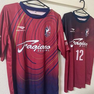 ファジアーノ岡山ユニホーム2枚セット(記念品/関連グッズ)